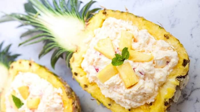  How many carbs are in pineapple fluff?